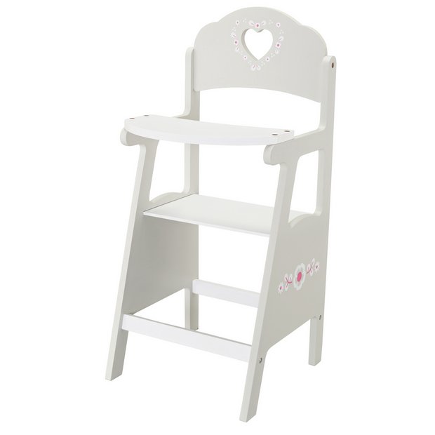 White doll on sale high chair