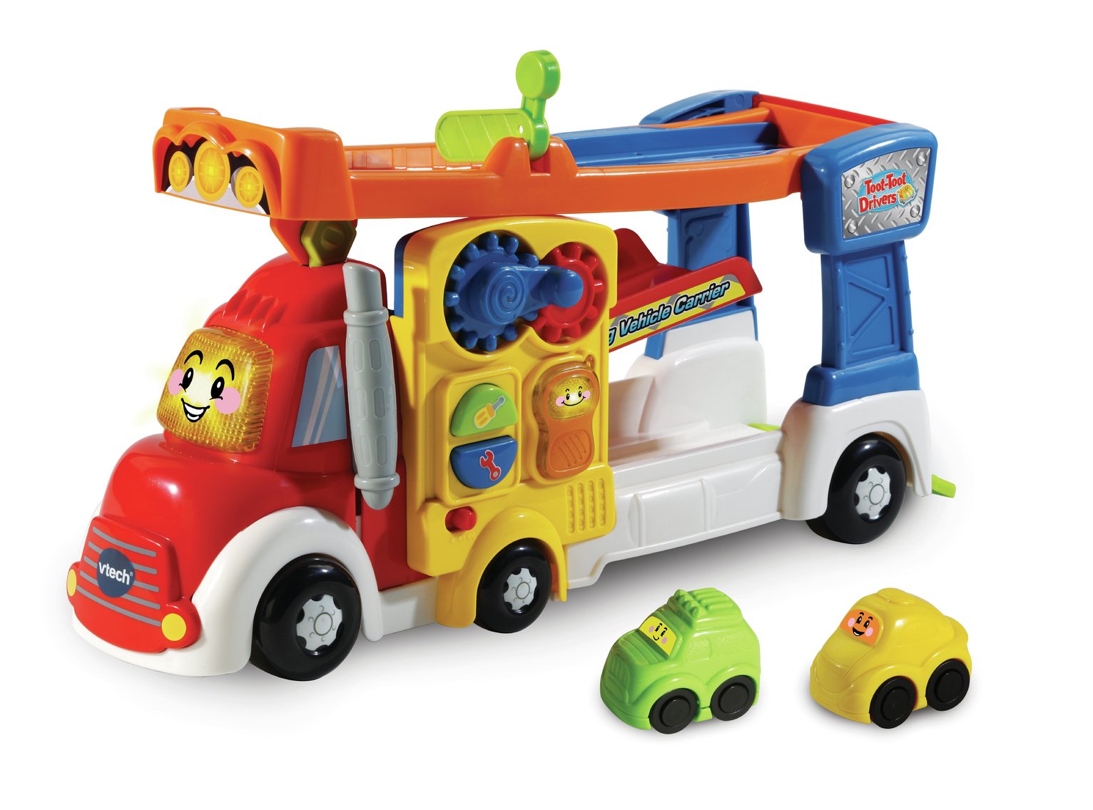 argos vtech toot toot garage