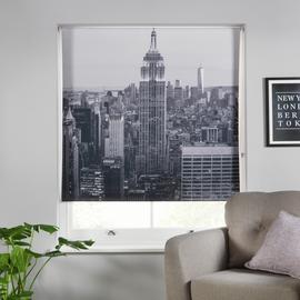 Habitat Skyline Blackout Roller Blind - Grey