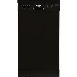 Bush BFSLSAEB9B Slimline Dishwasher