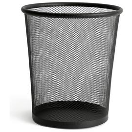 Habitat 12 Litre Waste Paper Bin - Black
