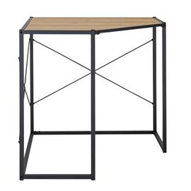Argos Home Loft Living Corner Office Desk - Light Oak Effect