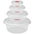 Argos Home Set of 4 Microwave Food Containers