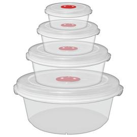 Argos Home Set of 4 Microwave Food Containers