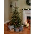 Argos Home 5ft Natural Pre-Lit Christmas Tree - Green