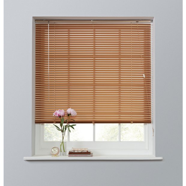 Buy Habitat 25mm Aluminium Venetian Blind - Rose Gold, Blinds