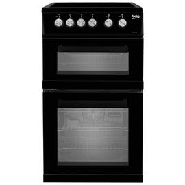 Beko KDVC563AK 50cm Double Oven Electric Cooker