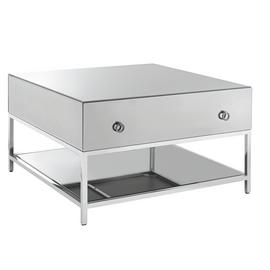 Argos Home Bianco Smoked Mirror Coffee Table