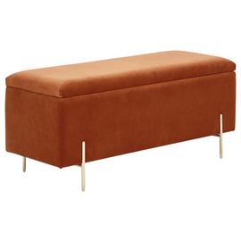 GFW Mystica Fabric Ottoman Storage Bench