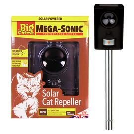 The Big Cheese Solar Sonic Cat Repeller