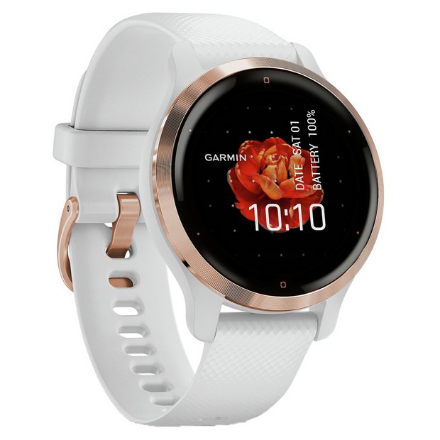 Buy Venu 2S GPS Smart Watch - Rose / White | Smart watches | Argos