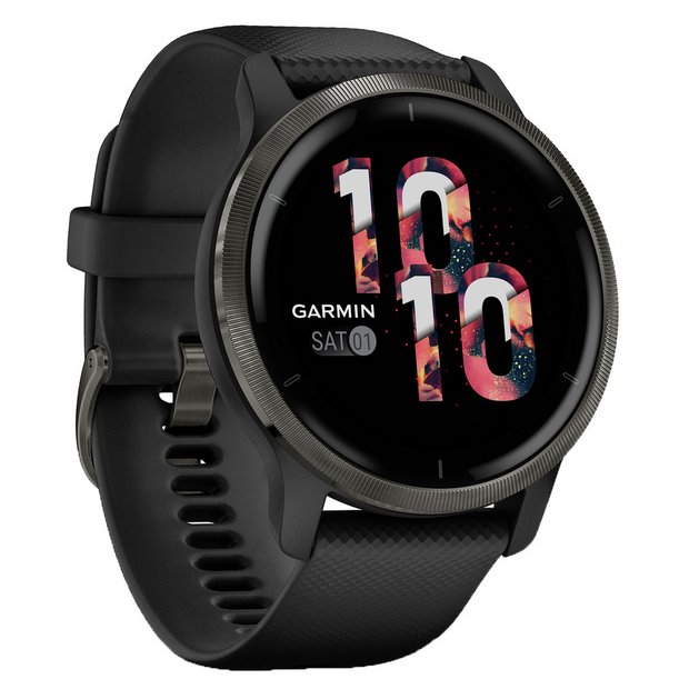 Bracelet silicone classique Garmin Forerunner 245 (zwart