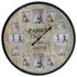 Hometime Wooden MultiAperture Clock