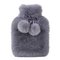 Doin it for the Gram Fluffy Hot Water Bottle - Grey