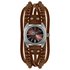 Kahuna Ladies' Brown Bead Multi Thong Watch