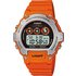 Casio Men's Illuminator LCD Orange Resin Strap Watch