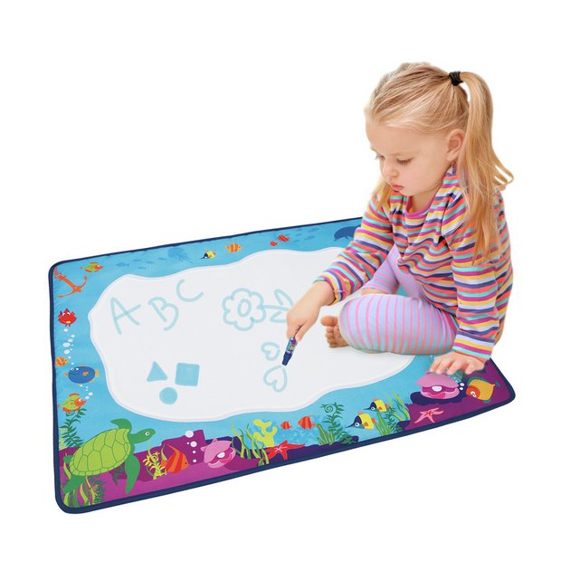Water Doodle Painting Writing Pen Kids Toy, Water Drawing Mat
