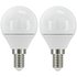 Argos Home 3W LED Mini Globe SES Light Bulb - 2 Pack