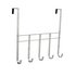 Argos Home Chrome Bathroom Hooks