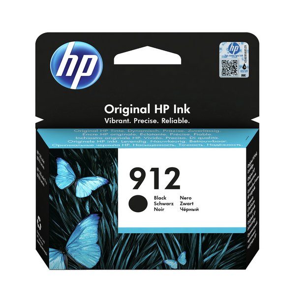 HP 912 XL Black Original Ink Cartridge, Single, Instant Ink Compatible