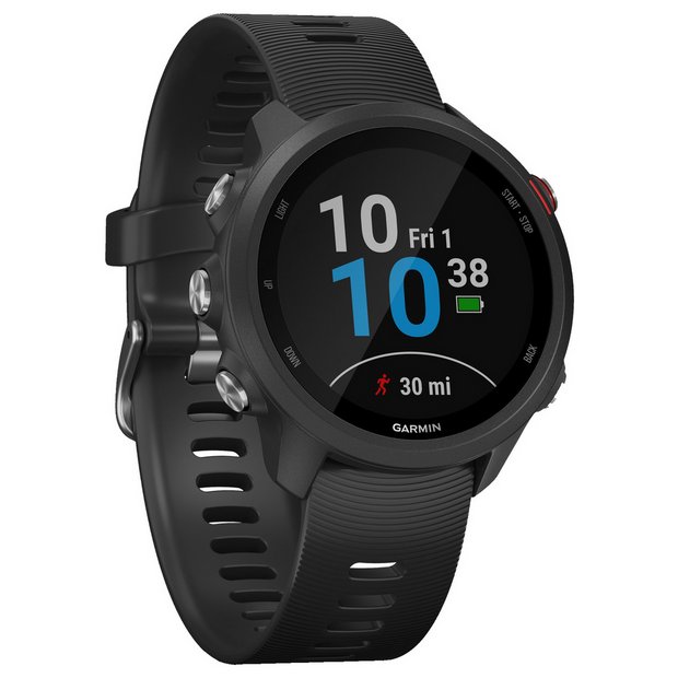 Garmin Forerunner 245 Music GPS Running Smartwatch with Music and Advanced Dynamics Black 