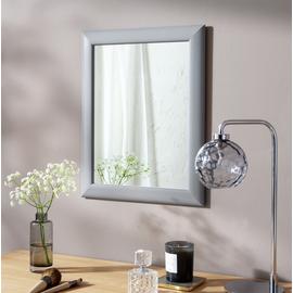 Argos Home Framed Mirror - Grey