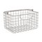 Argos Home Wire Storage Basket - Matte Grey