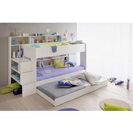 Parisot Bibop Bunk Bed with Step Storage Drawer - White
