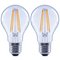 Argos Home 7W LED ES Dimmable Light Bulb - 2 Pack