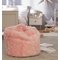 Argos Home Faux Fur Pink Fluffy Bean Bag