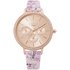 Lipsy Rose Gold Coloured Faux Leather Strap Watch