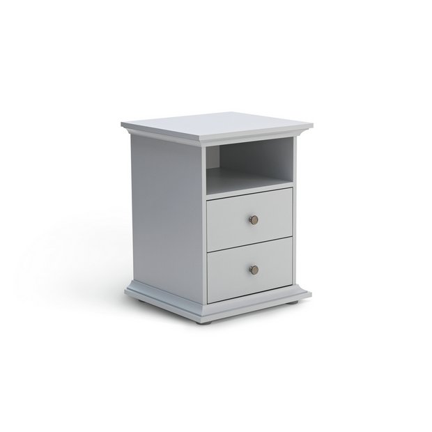 Argos grey deals bedside cabinets