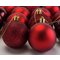 Argos Home 48 Pack of Berry Christmas Baubles - Red