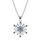 Disney Frozen Silver Coloured Crystal Snowflake Pendant