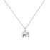 Revere Sterling Silver Elephant Pendant 14 Inch Necklace
