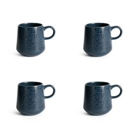Habitat Addison Set of 4 Mugs - Blue