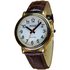 Thoughtfully Designed Talking Analogue Gold Case Large Watch