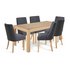 Argos Home Alston Oak Veneer 6 Seater Dining Table