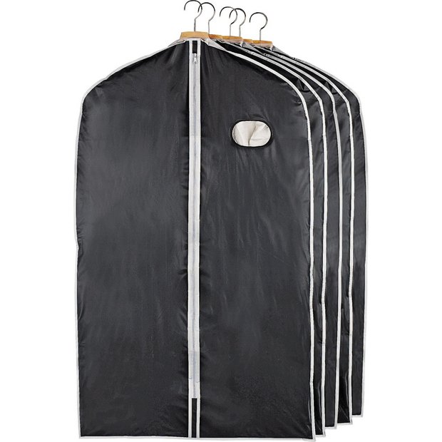 Buy HOME Set of 5 Suit Storage Covers Black at Argos.co.uk Your