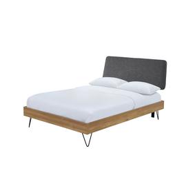 Argos Home Loft Living Kingsize Bed Frame - Natural Wood Eff