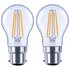 Argos Home 4W LED BC Globe Light Bulb2 Pack