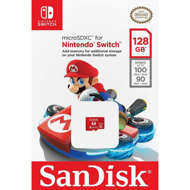 Nintendo switch sd card hot sale argos