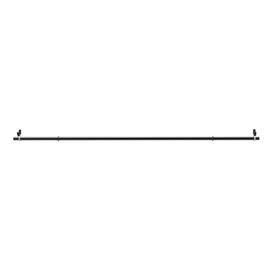 Pro Fitness 6ft Barbell - Black