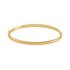 Revere 9ct Gold Textured Hinged Bracelet 