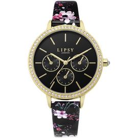Lipsy Womens Analogue Classic Quartz Watch with PU Strap LP647 Best Price and Cheapest