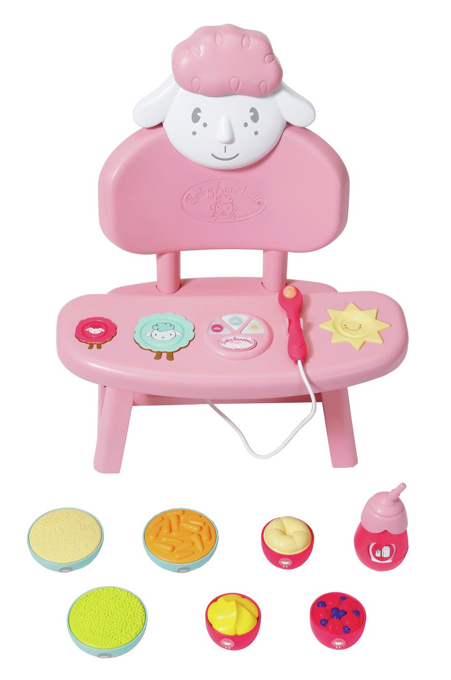 baby annabell table feeding chair