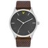 Lyle and Scott Mens Brown Leather Strap Watch