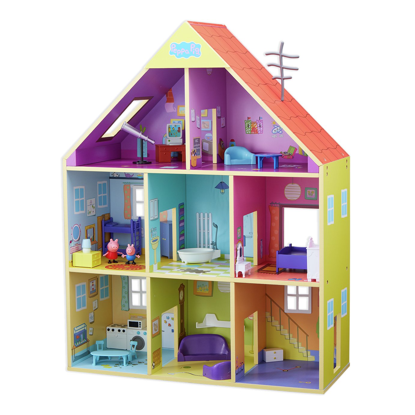 peppa deluxe playhouse