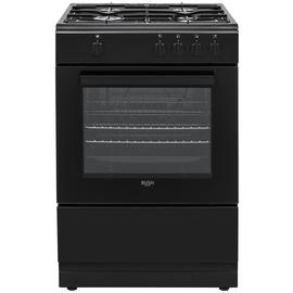 Bush BGC60SBX 60cm Single Gas Cooker - Black