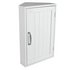 Argos Home Tongue and Groove Single Corner CabinetWhite